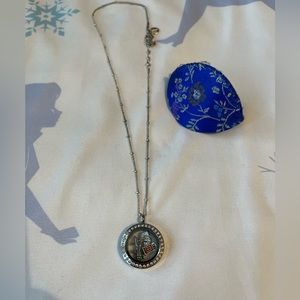 Origami Owl necklace and charms